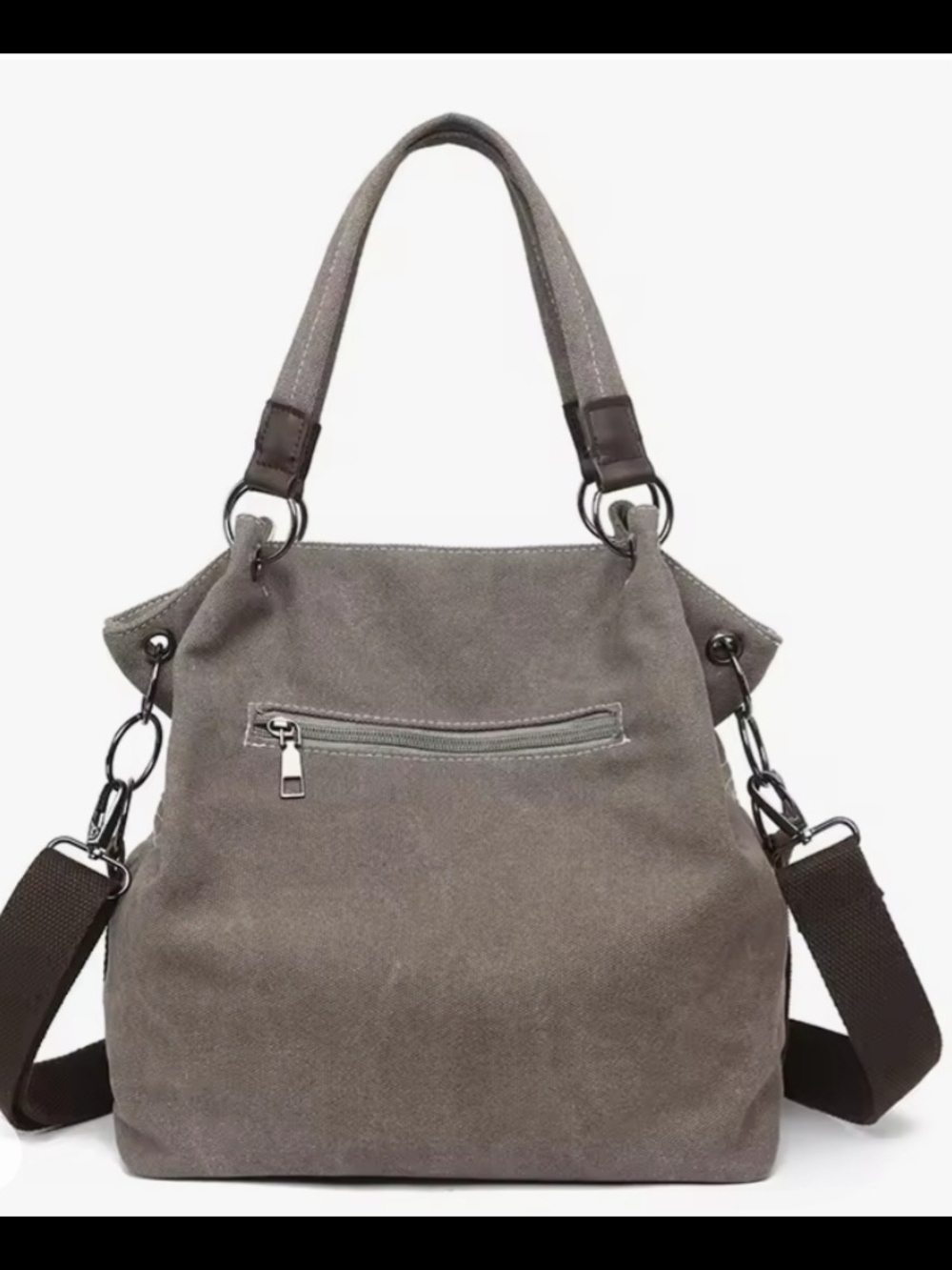 Sunshinejing Womens Canvas Crossbody Hobo Style Tote Shoulder Bag